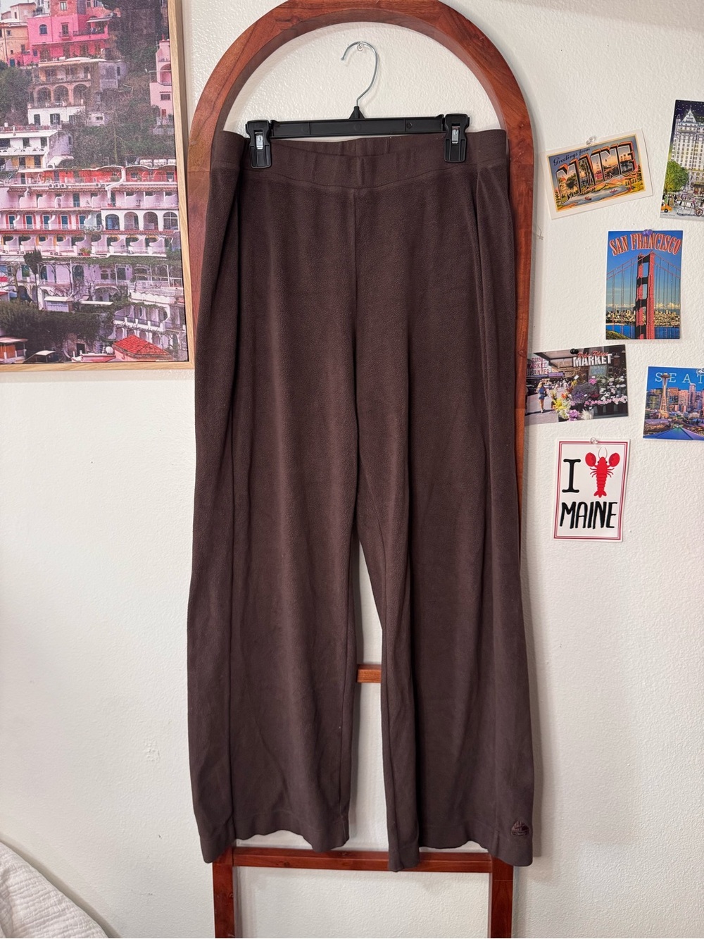 Nike ACG Brown Fleece Straight Leg Lounge Pants